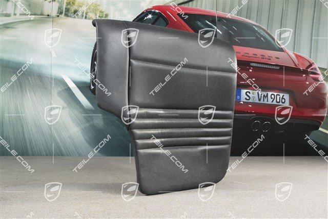Notsitzkissen, Coupe/Targa, Kunstleder, Schwarz, L