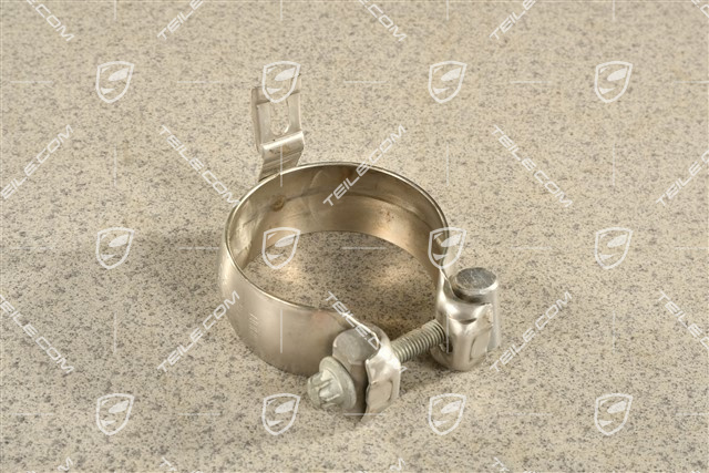 Exhaust system clamp that connects tailpipe to main muffler, 60mm
