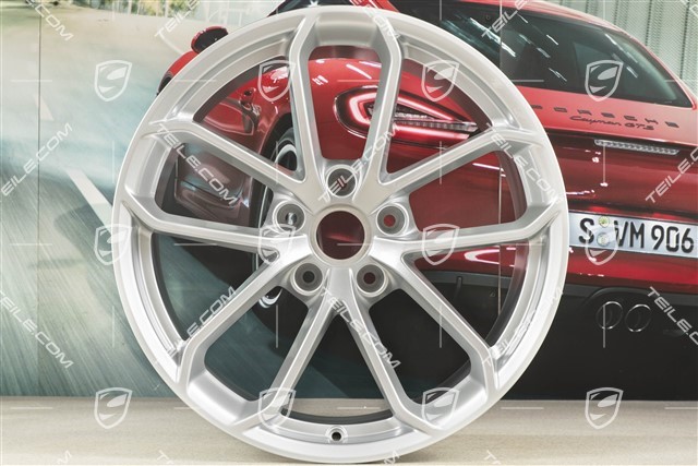 20" Felga GT4, 11J x 20 ET50,  brilliant silver
