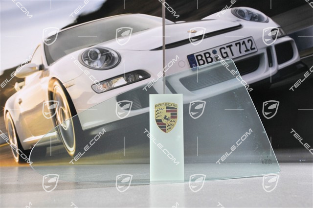Rear quarter glass, Coupé, R Rear quarter glass, Coupé, R