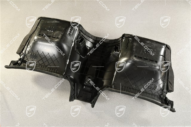 GT3RS Clubsport, Seat well cover, Black / Silver