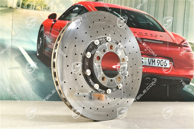 PCCB ceramik brake disc, 20-inch / 420mm, damged, L