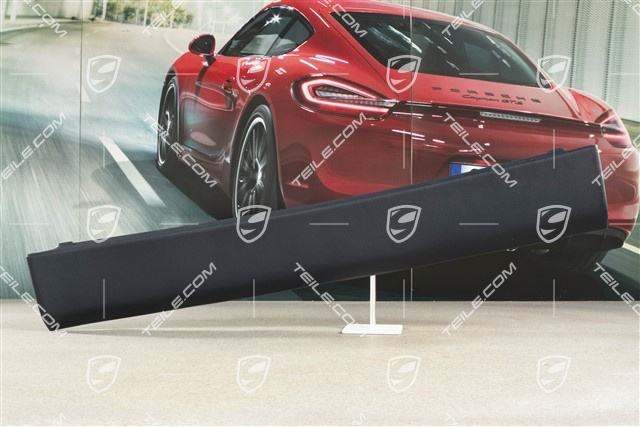 Verkleidung, Rückwand, coupé, Kunstleder, Metropolblau