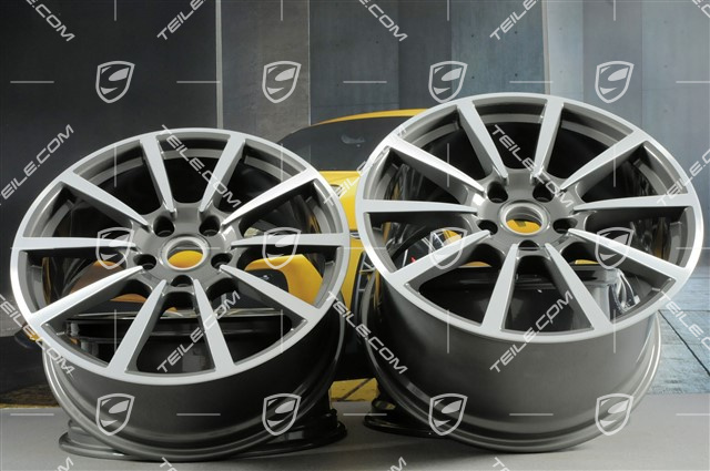 20-inch Carrera Classic (II) whee rim set, 8,5 J x 20 ET49 + 11,5 J x 20 ET56
