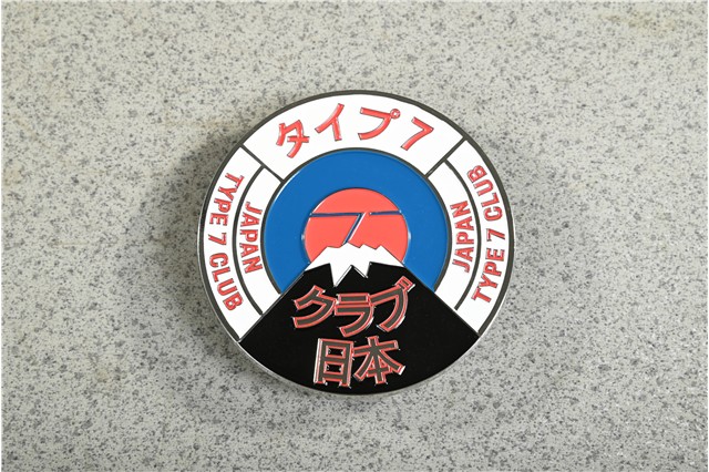 Type 7 Japan Club „Grill Badge”, Fuji / Plakietka na kratkę maski silnika