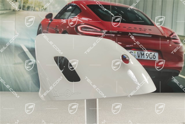 Spiegel, Blende unten, Schwarz / elektr. anklappbar, Camera, L