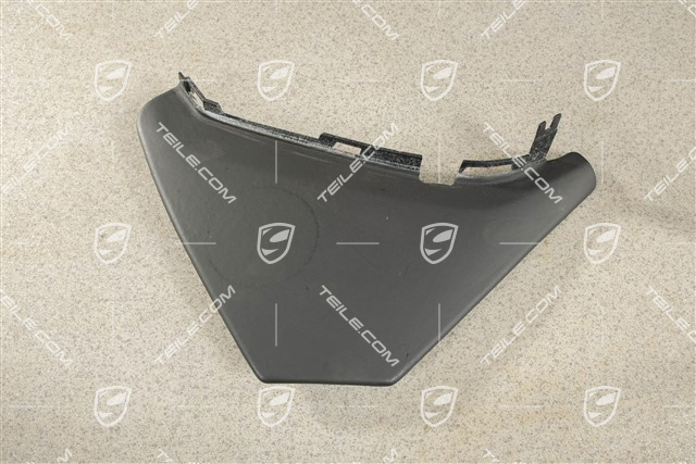 Mittelkonsole, Blende seitlich, Leder, Schwarz, R
