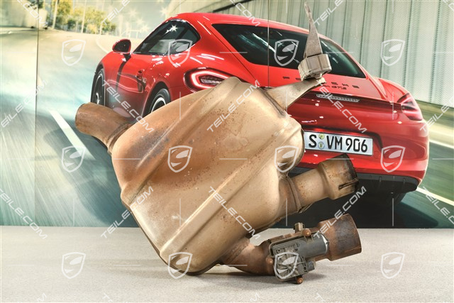 3,0L / 3,6L, Rear muffler without tail pipe, L