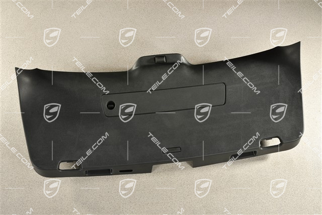 Verkleidung, Heckklappe, Schwarz