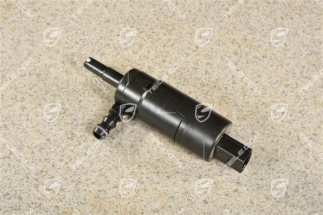 Pump, Headlight cleaning system