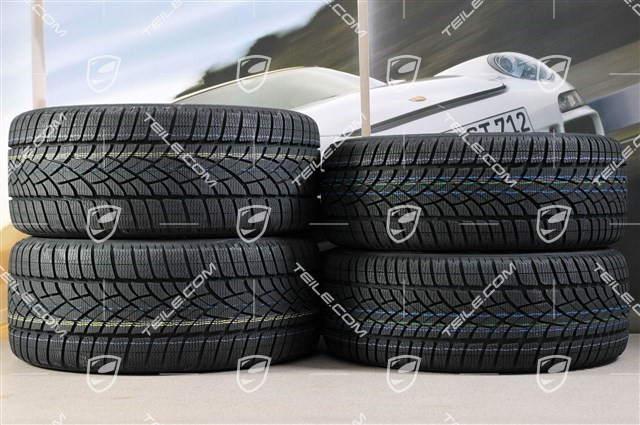 18" Boxster Winterräder Satz, Felgen 8J x 18 ET57 + 9,5J x 18 ET49 + NEUE Pirelli Sottozero II Winterreifen 235/45 R18 + 265/45 R18