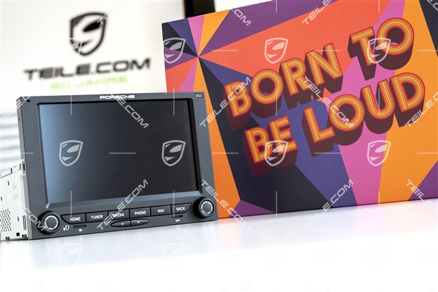 Porsche Classic Communication Management (PCCM Plus) - radio / navigation system, "BORN TO BE LOUD", Europa