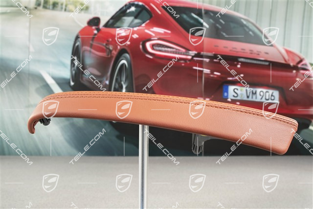 Zuziehgriff, Leder, Terrakotta, R