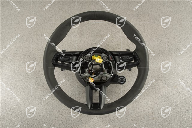 Steering wheel, PDK, Alcantara, black