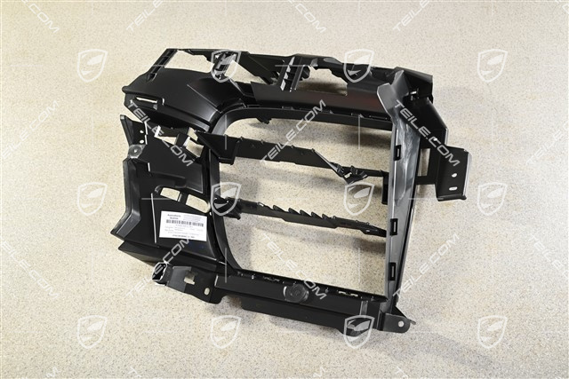 Mounting frame / front bumper grille, lateral, L