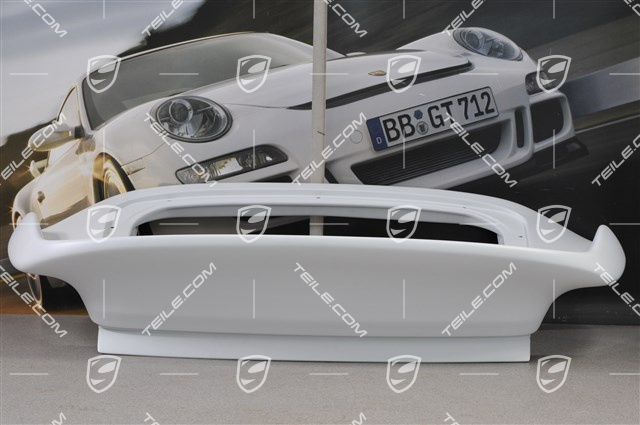 Turbo rear spoiler, incl. rear bonnet (engine lid), without grilles