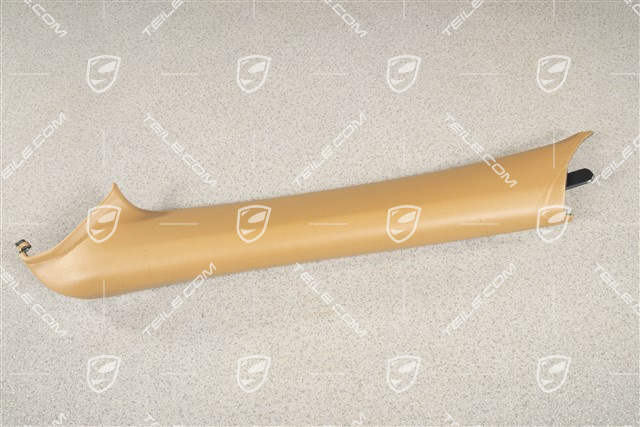 Verkleidung von A-Säule, Coupe, Kunstleder, Sandbeige, L