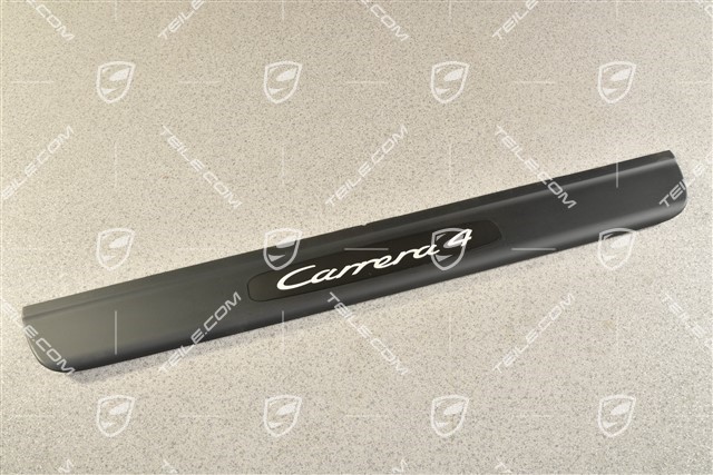 Einstiegleiste "Carrera 4", schwarz, L=R