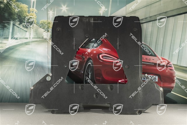 Abdeckung, Unterboden, vorne, Targa / Cabrio