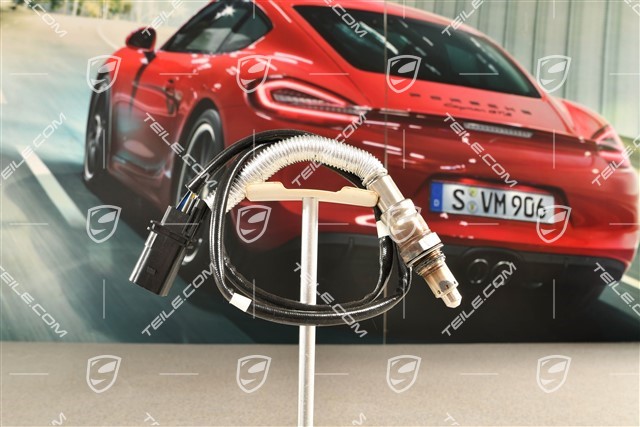 Oxygen sensor, in front of catalytic converter, Black, Turbo, R