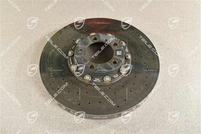 PCCB ceramik brake disc, 20-inch / 420mm, L, damged