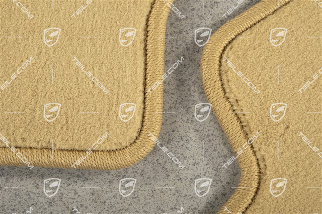 Fußmatten-Set, 4-teilig, "savanna" beige