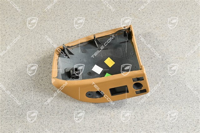 Blende, Vorbereitung Telefon, Kunstleder, Savannabeige