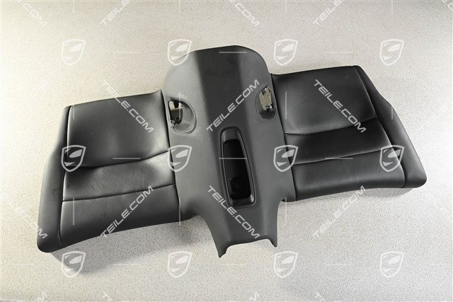 Coupe / Cabrio / Targa, Notsitzkissen, Leder, Schwarz, (beschadigt)