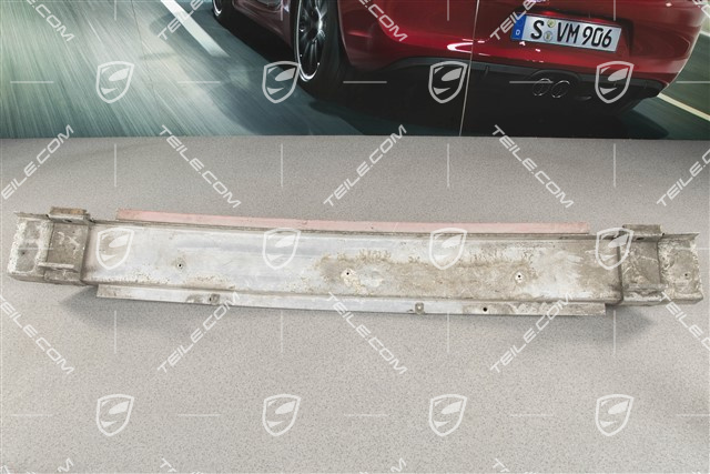 Bumper rear, damaged