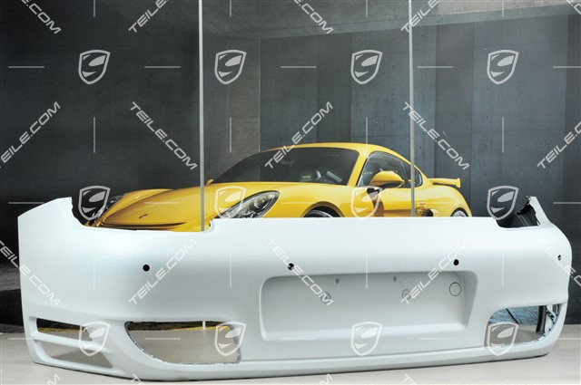 Rear bumper lining, Turbo, with PDC sensor holes