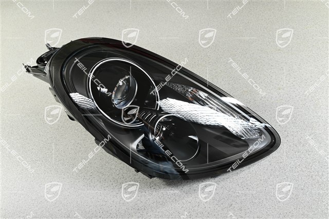 Bi-Xenon Scheinwerfer, dynamisches Kurvenlicht, in Schwarz, R