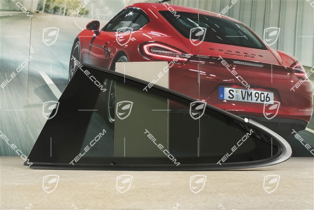 Fondscheibe, Rallyeschwarz, Privacy Verglassung, L