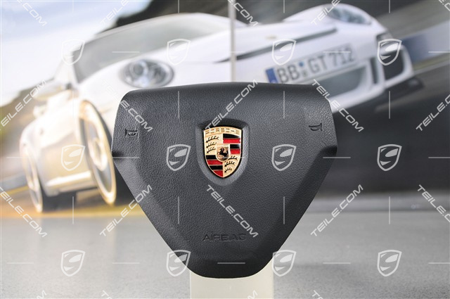 Airbag, 3-Speichen, Kunststoff, schwarz Airbag, 3-Speichen, Kunststoff, schwarz