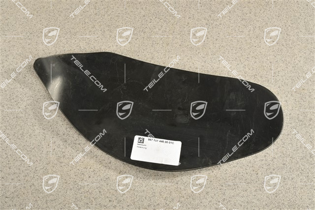 Abdeckung für Fuehrungsarm, Schwarz, R