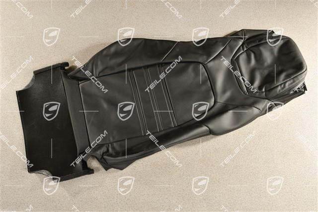 Coupe, Lehnenbezug, Leder, Schwarz, GTS, L
