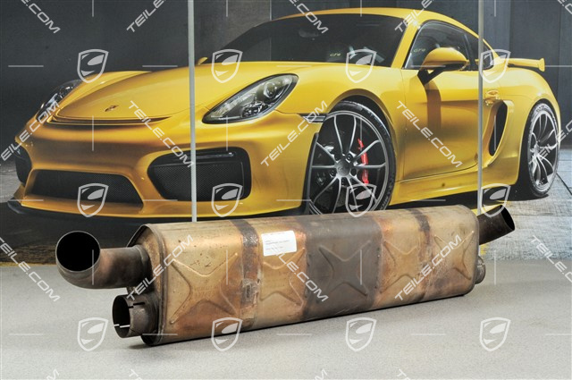 Main silencer, Turbo, Facelift 09-