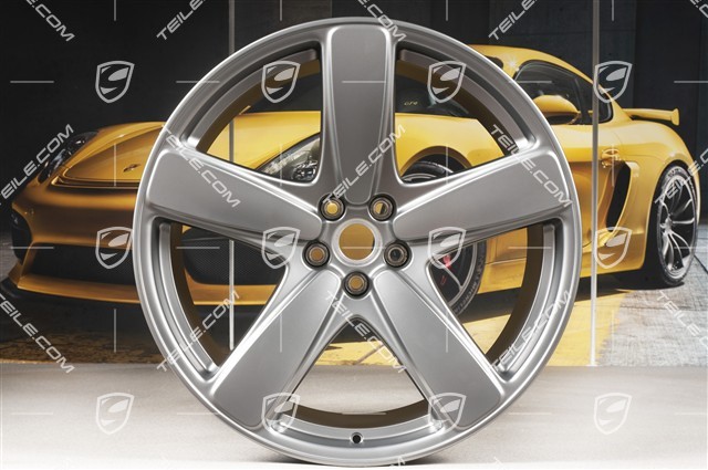 21-inch Sport Classic, alloy wheels set, 9J x 21 ET26 + 10J x 21 ET19, Platinum satin-matt