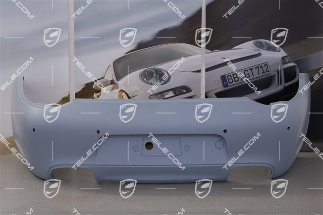 Rear bumper, Facelift, C2 / 2S, with PDC sensor holes Rear bumper, Facelift, C2 / 2S, with PDC sensor holes