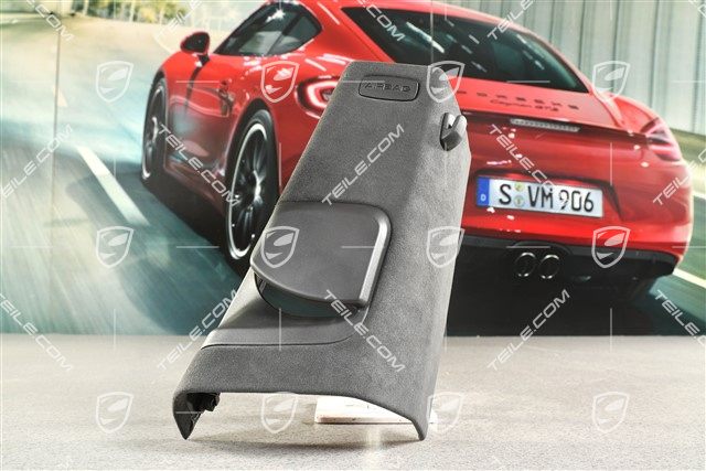 B-Säulenpolsterung / Verkleidung, Alcantara, R