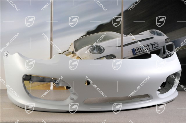 Front bumper, facelift 2009-, 6-speed manual
