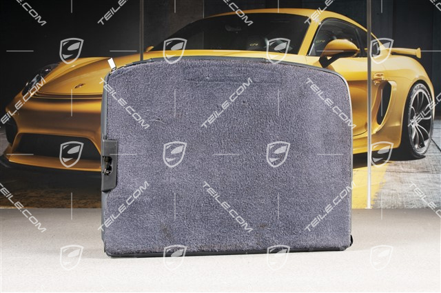 Back seat backrest, Rear, Leatherette, Metropole blue, Coupe, L