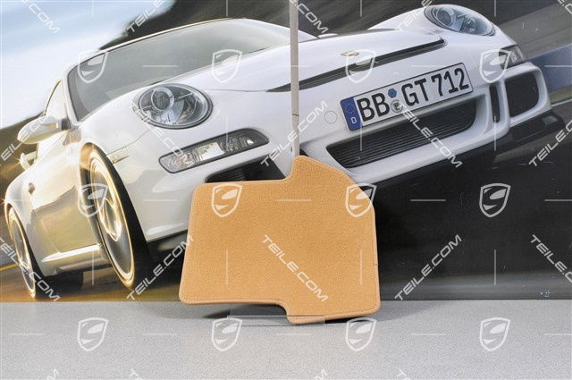 Dywaniki, BOSE Sound System, komplet 4-częściowy, do Cabrio/Targa, piaskowy beż