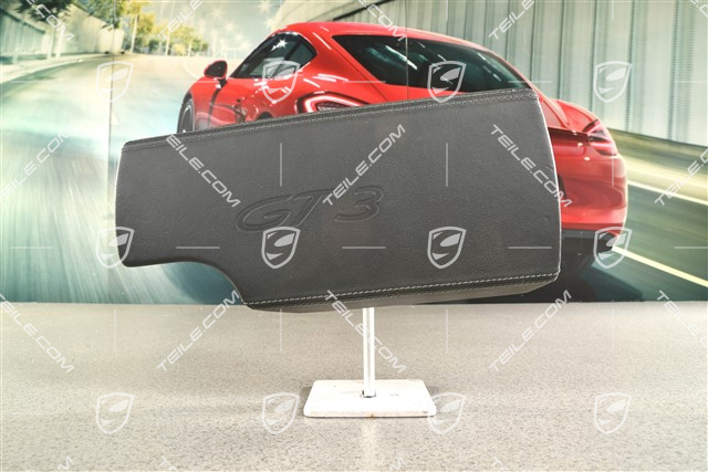 Deckel aussen, Leder, Schwarz, GT3