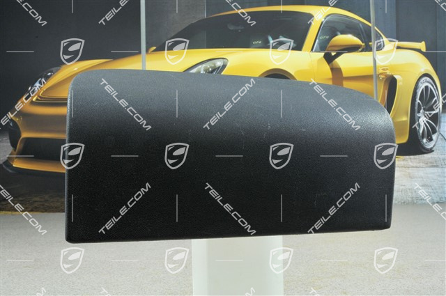 Deckel für Beifahrerairbag, Kunstleder, schwarz Deckel für Beifahrerairbag, Kunstleder, schwarz