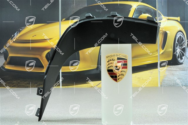 Cover, Sport Design/GTS/Turbo, black mat, L Cover, Sport Design/GTS/Turbo, black mat, L