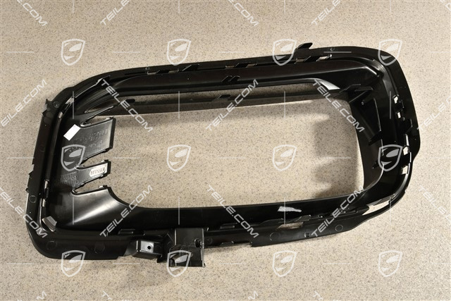 Sport Design, Front bumper, side ventilation grille, Black, R