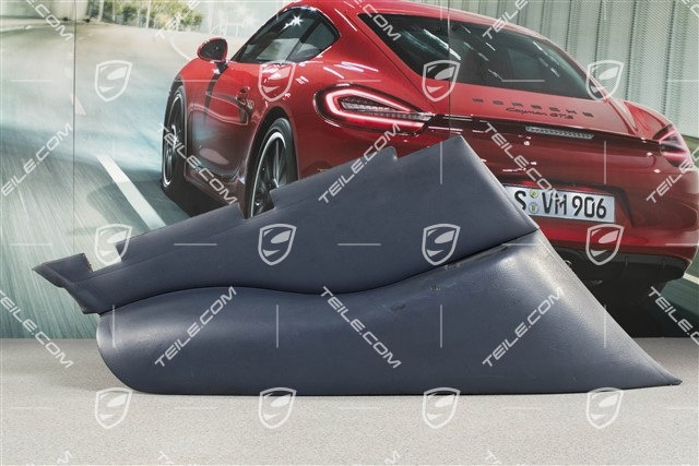 Tapicerka bocznej ściany, coupé, skóropodobna, Midnight Blue, L