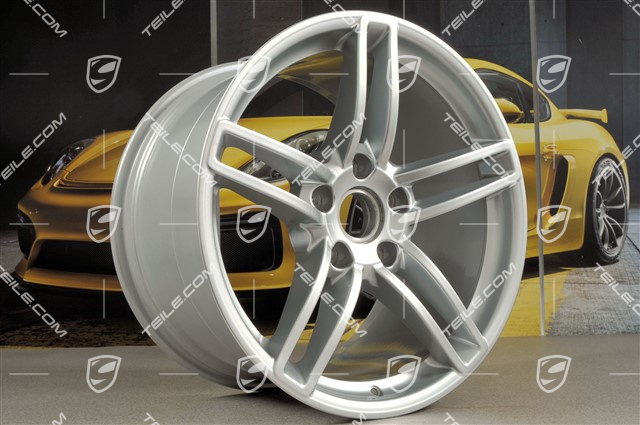 19" Felga Carrera, 11J x 19 ET48, Brilliantsilber