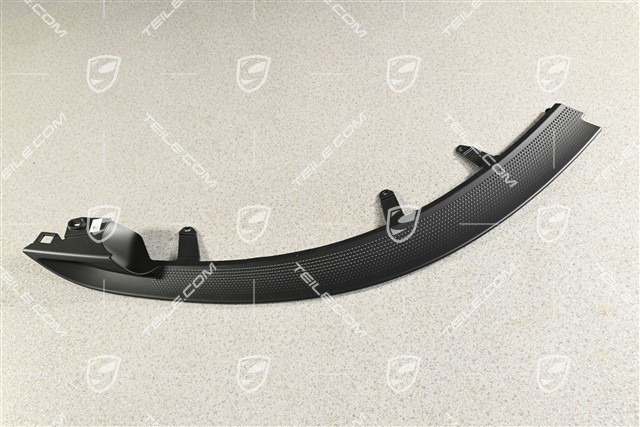 Turbo, Trim cover for rear light, black matt, L