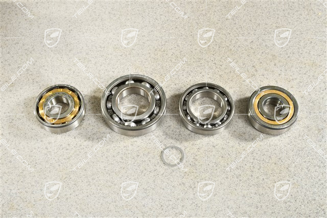 Front axle differential ball bearing set, C4 / Turbo